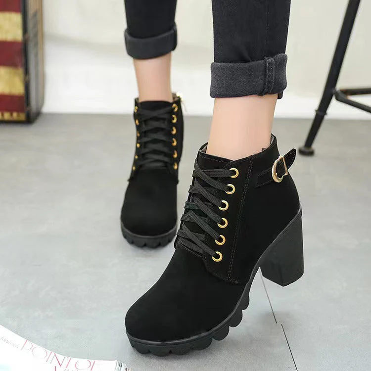 Bequeme Damenstiefel im modernen Chunky-Heel-Stil R&B R&B - Image 2