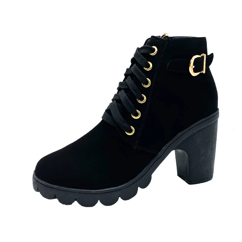 Bequeme Damenstiefel im modernen Chunky-Heel-Stil R&B R&B - Image 5