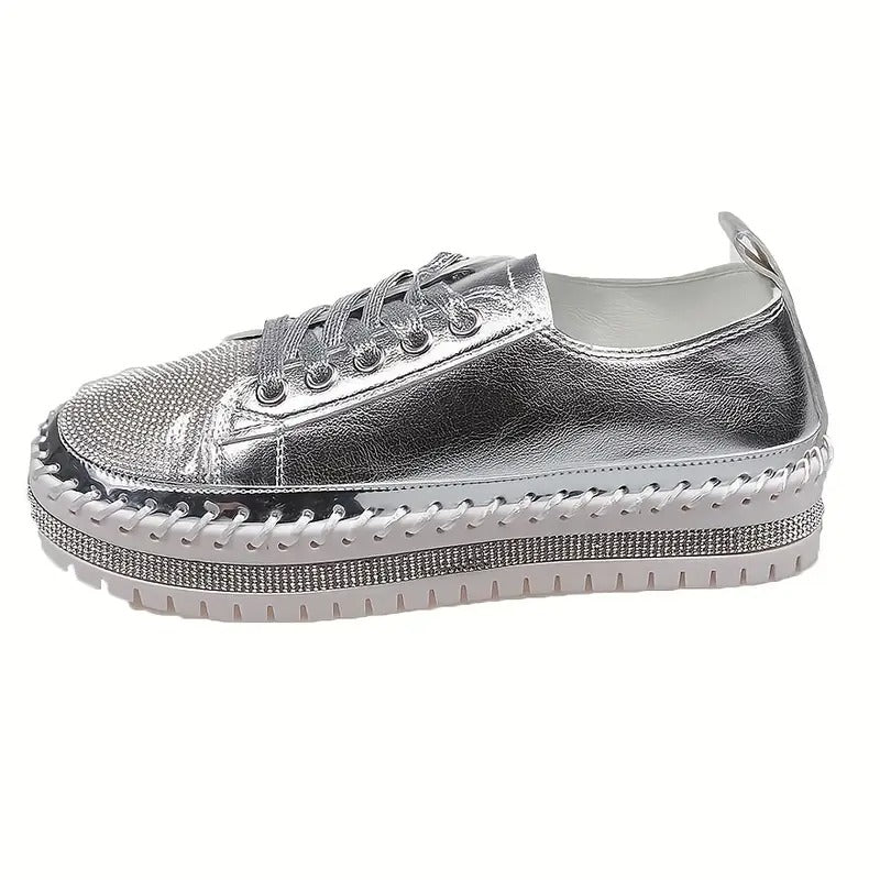bequeme orthopädische Sneakers mit Pailletten R&B R&B - Image 9