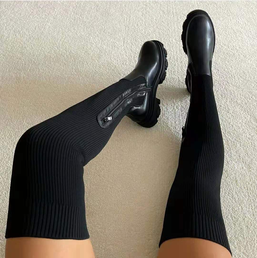 Bequeme Stretch-Stiefel für Damen, stilvoll & flexibel R&B R&B - Image 4