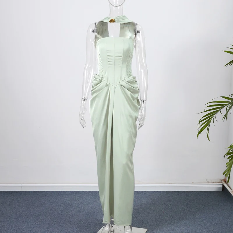 Damen Abendkleid mit asymmetrischem Schnitt und raffinierten Drapierungen R&B - Image 3