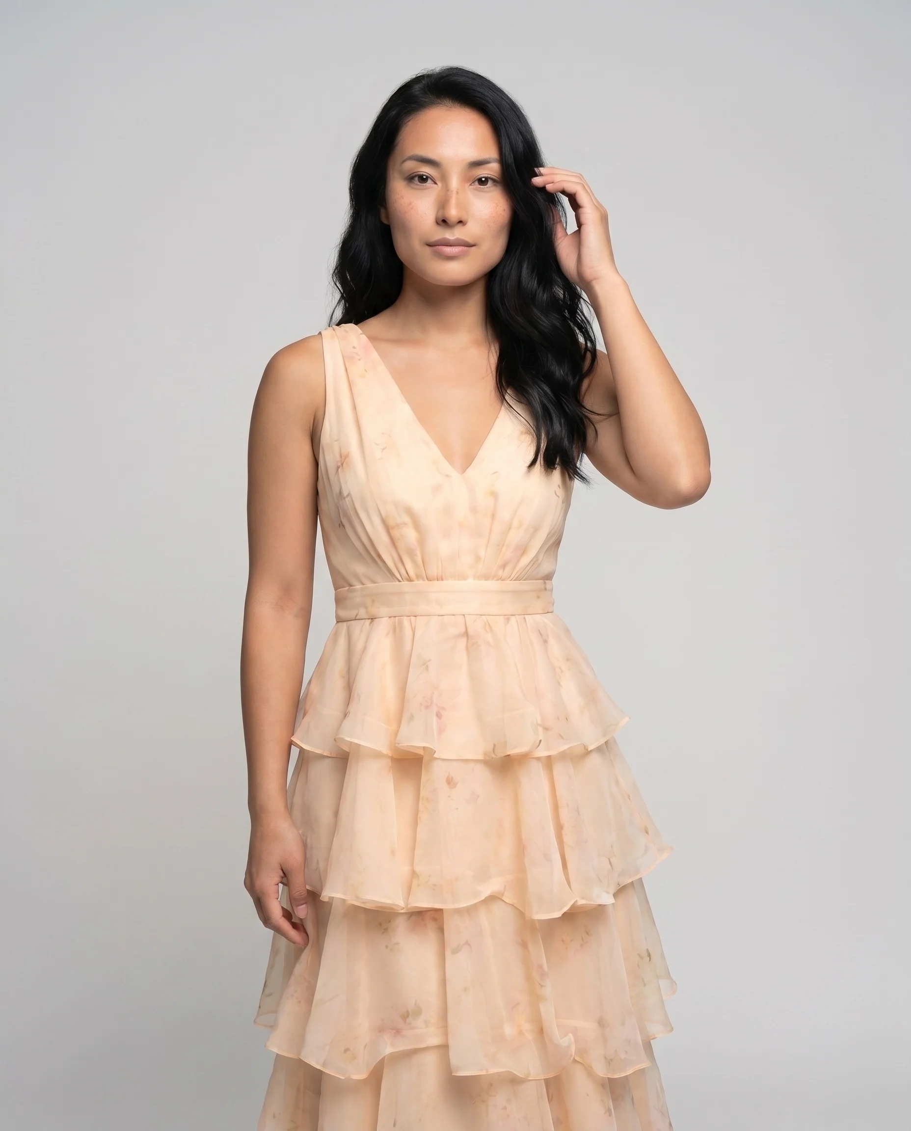 Damen Abendkleid mit elegantem Schichten-Design R&B - Image 2