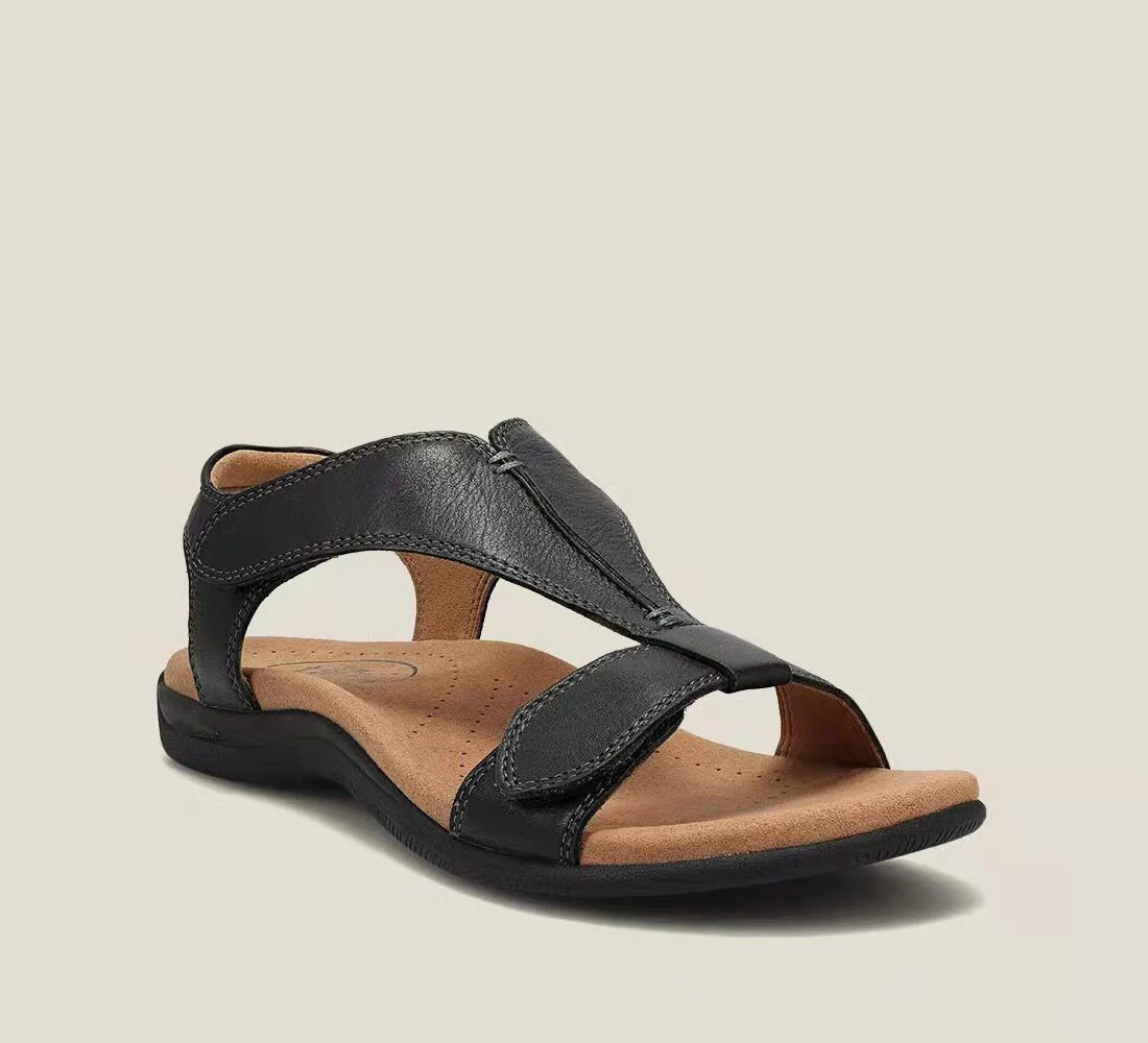 Damen anatomische Sandalen mit verstellbarem Riemensystem und komfortabler Sohle R&B - Image 10
