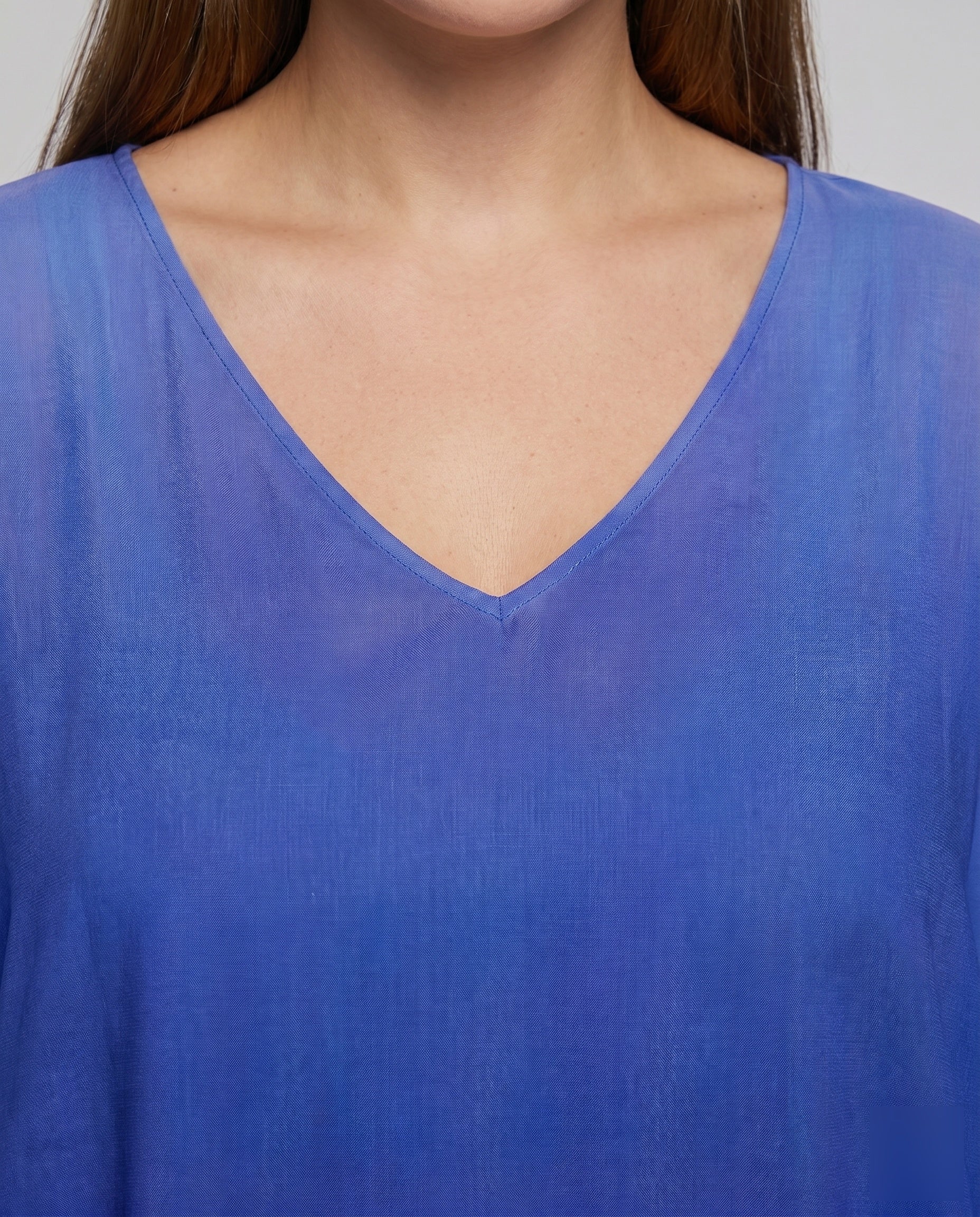 Damen ankle-length Kaftan-Style Kleid mit asymmetrischem Saum und Quasten R&B - Image 3