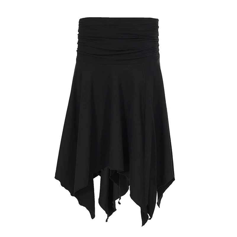 Damen asymmetrischer Wickelrock mit Rüschendetails R&B - Image 6