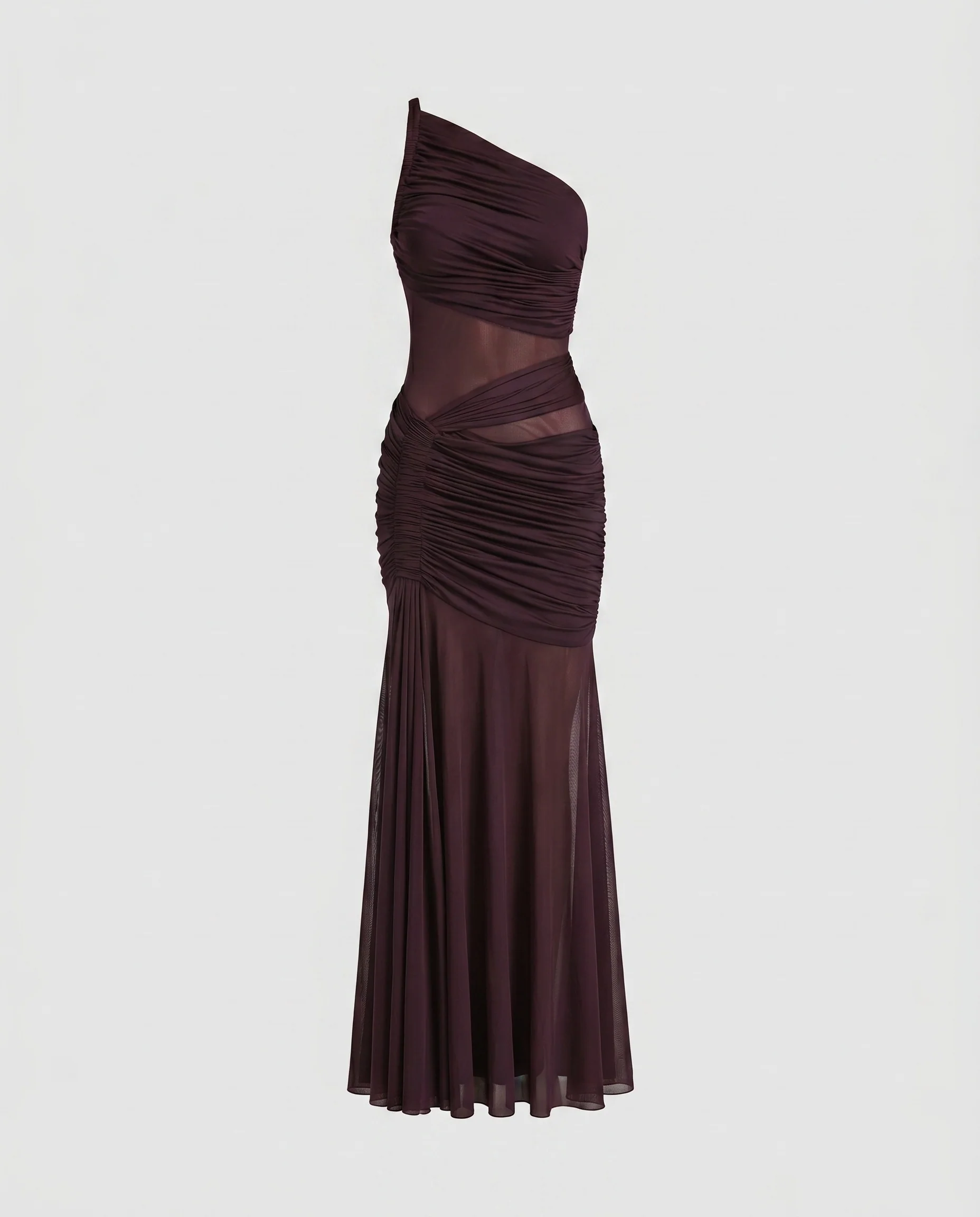 Damen Asymmetrisches Wickelkleid mit raffinierter Raffung R&B - Image 5