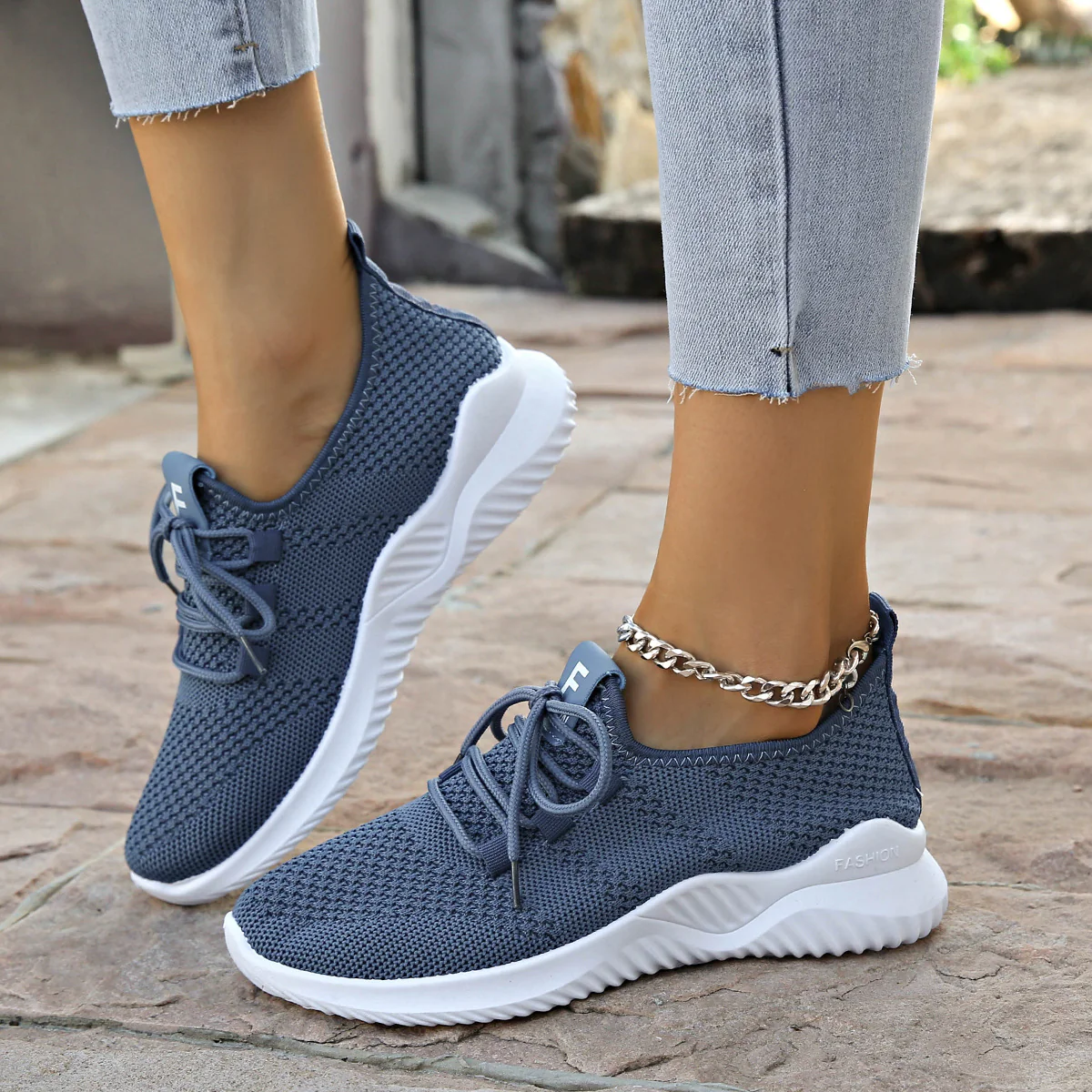 Damen Atmungsaktive Freizeitschuhe R&B - Image 6