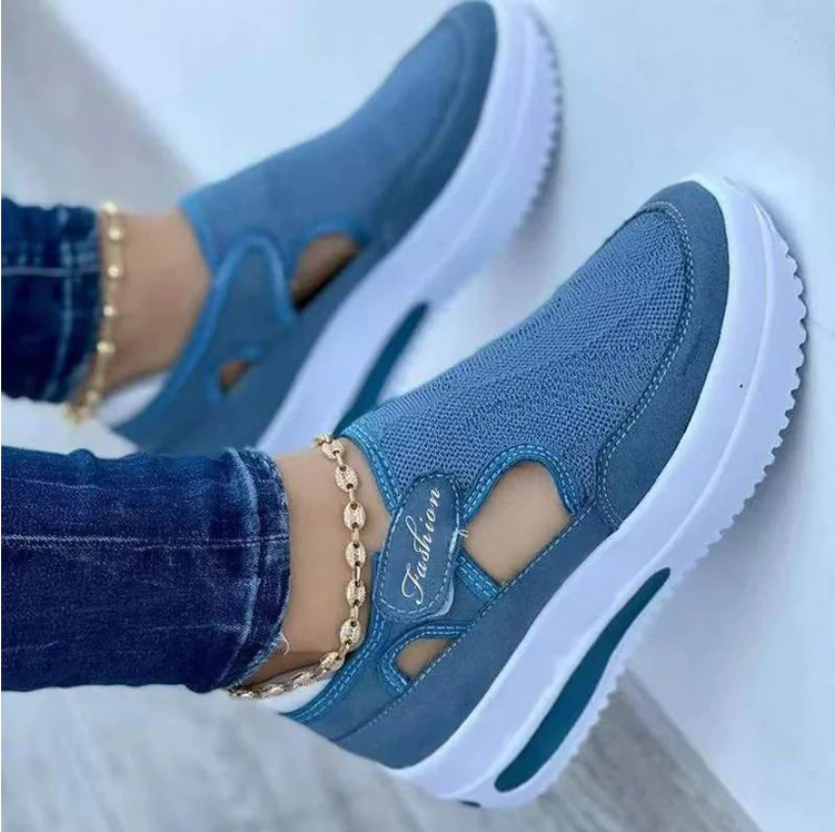 Damen Atmungsaktive Freizeitschuhe mit komfortabler Sohle R&B - Image 6