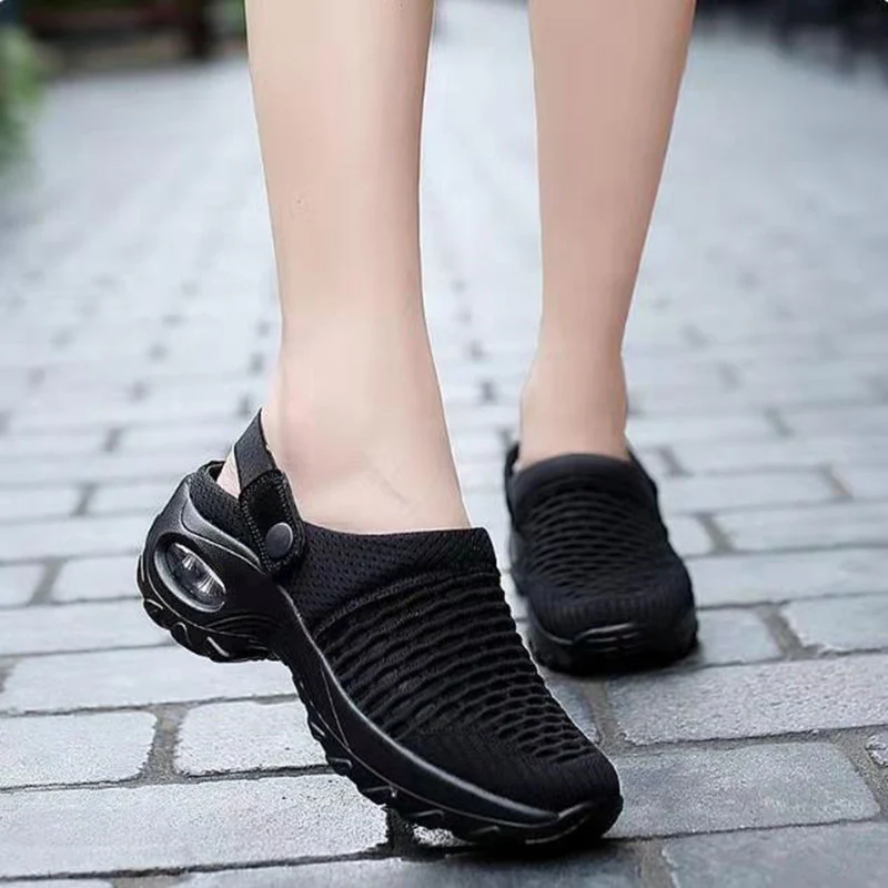 Damen Atemberaubende Freizeitschuhe mit rutschfester Sohle und flexiblem Mesh-Obermaterial R&B - Image 3