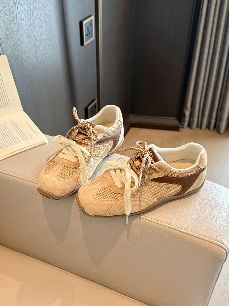 Damen atmungsaktive Lifestyle-Sneaker mit luxuriösem Wildleder-Obermaterial und flexiblem Sohlenprofil R&B - Image 6