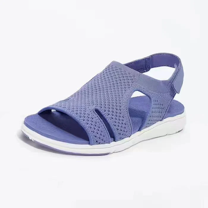 Damen atmungsaktive Sandalen mit flexiblem Riemendesign und komfortabler Sohle R&B - Image 12