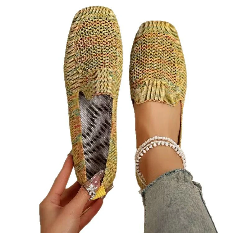 Damen Atmungsaktive Slip-On Ballerinas mit feinem Netzdesign Heidi-Mode - Image 5