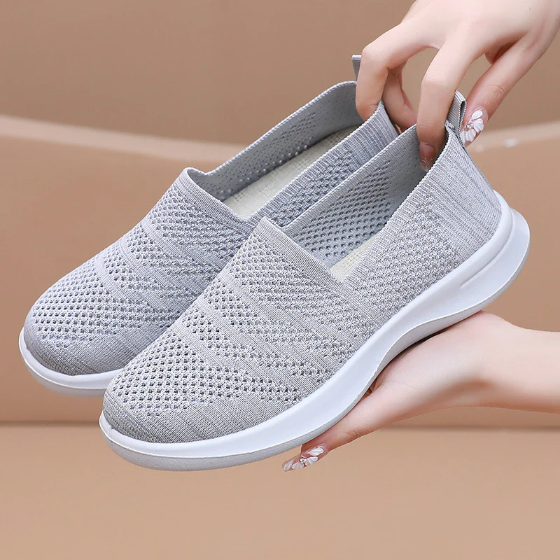 Damen Atmungsaktive Slip-On Sneakers Heidi-Mode