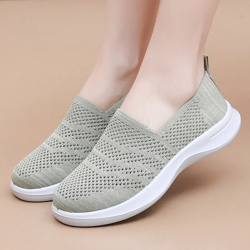 Damen Atmungsaktive Slip-On Sneakers Heidi-Mode - Image 2