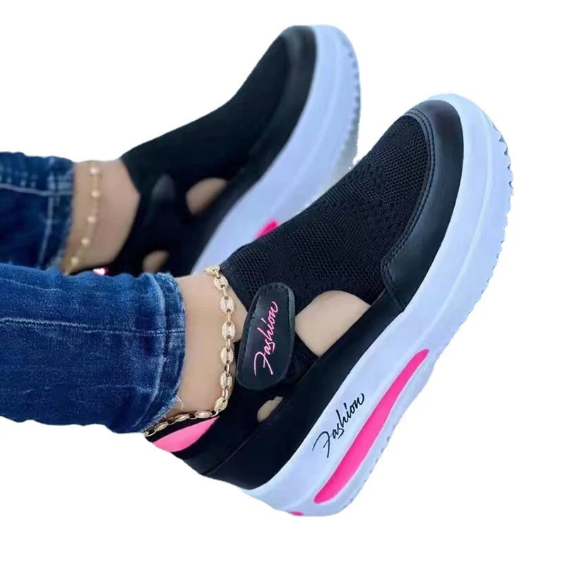 Damen Atmungsaktive Slip-On Sneakers mit ergonomischer Fußbett R&B - Image 5