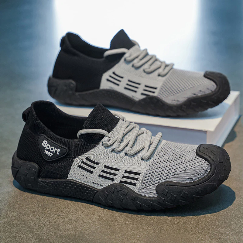 Damen Atmungsaktive Sport Sneakers mit flexibler Sohle und rutschfester Gummierung R&B - Image 2