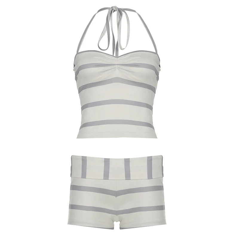 Damen Badeset mit trendy Streifenmuster R&B - Image 6