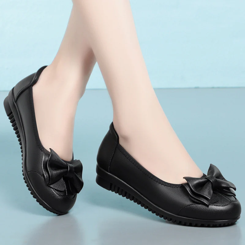Damen Ballerinas mit dekorativem Schleifen-Detail und komfortablem Fußbett R&B - Image 4