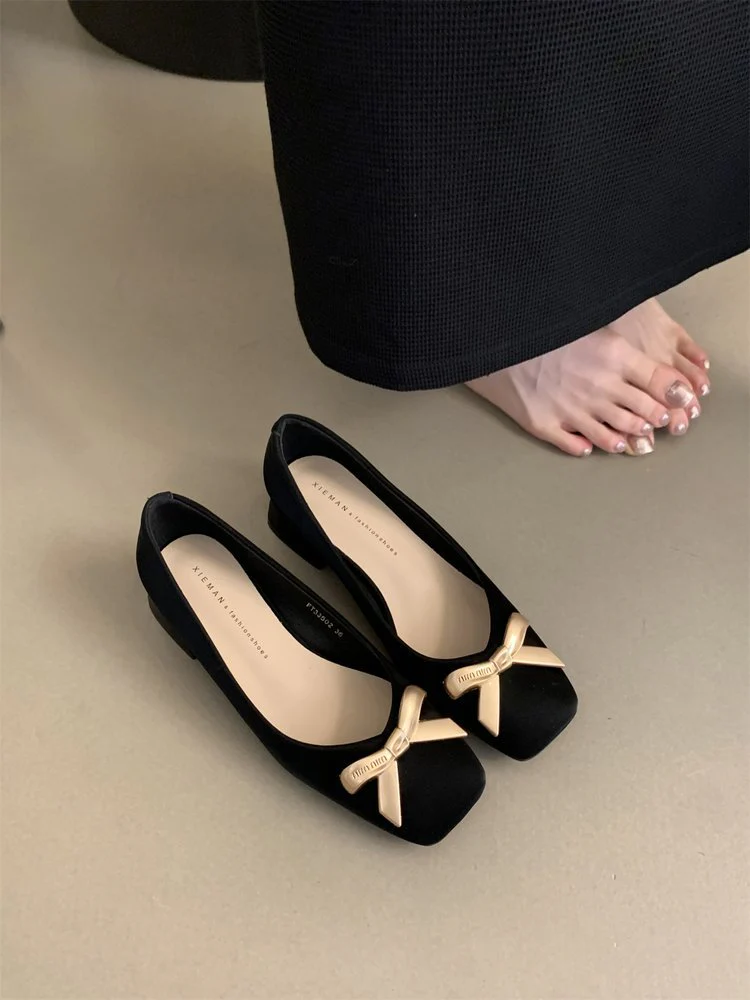 Damen Ballerinas mit dekorativem Schleifenakzent und bequemer Innensohle R&B - Image 8