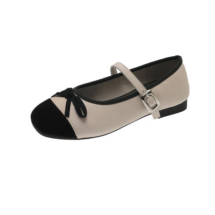 Damen Ballerinas mit elegante Schnalle und dekorativer Schleifenverzierung R&B - Image 5