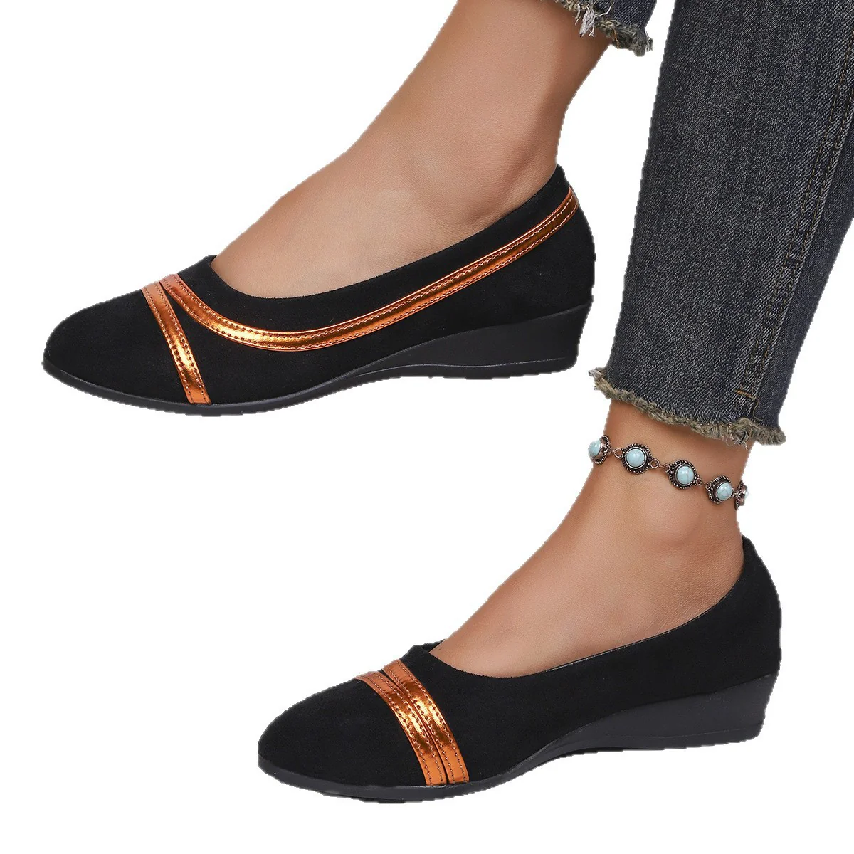 Damen Ballerinas mit elegantem Akzent und komfortabler Sohle R&B - Image 5