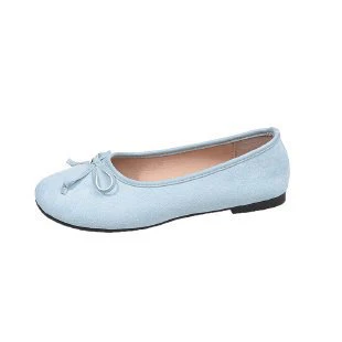 Damen Ballerinas mit feiner Schleifenapplikation R&B - Image 9