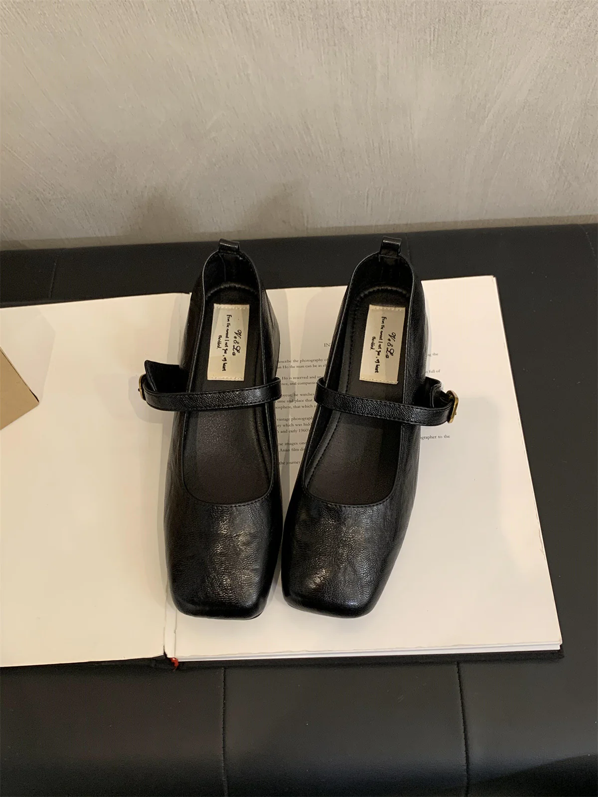 Damen Ballerinas mit modischem Riemchen und komfortablem Fußbett R&B - Image 6