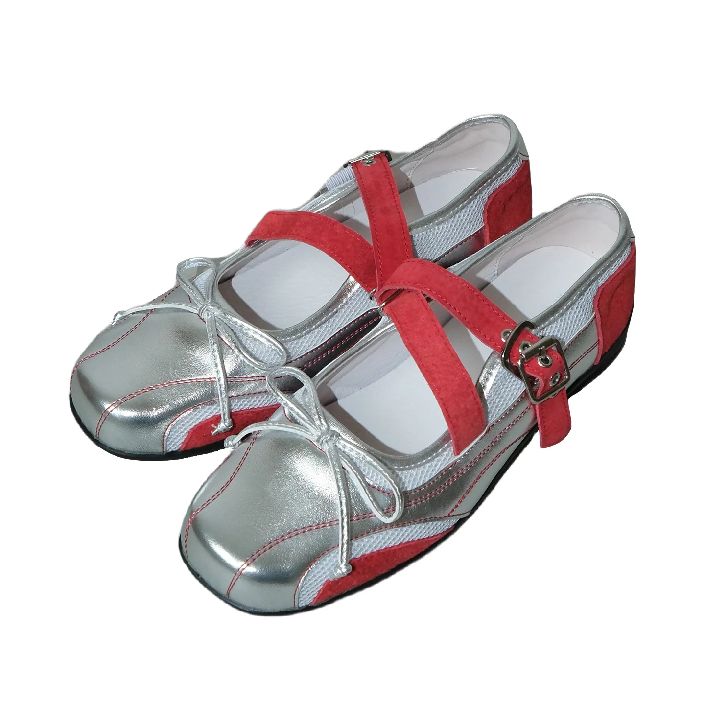 Damen Ballerinas mit modischen Schnallen und elegantem Design R&B - Image 6