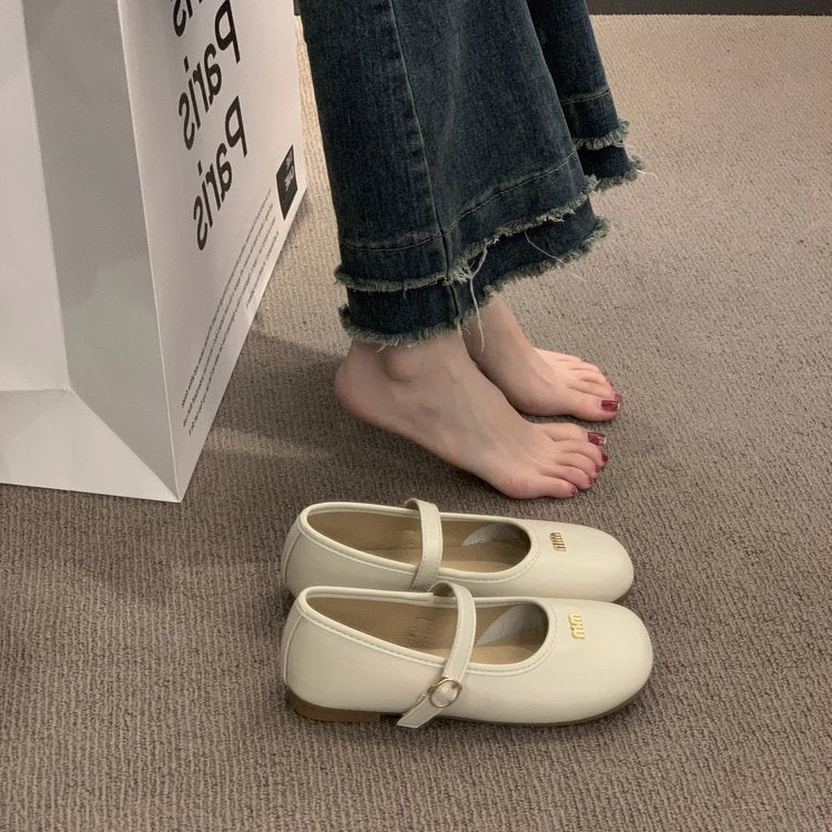 Damen Ballerinas mit modischer Schnallenverzierung und komfortabler Innensohle R&B - Image 6