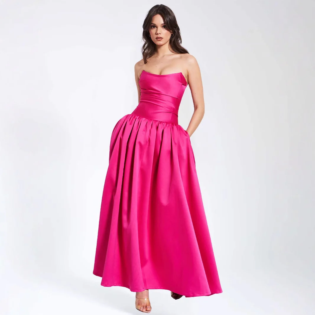 Damen Ballkleid mit schwingendem Rock und elegantem Korsett-Oberteil R&B - Image 6