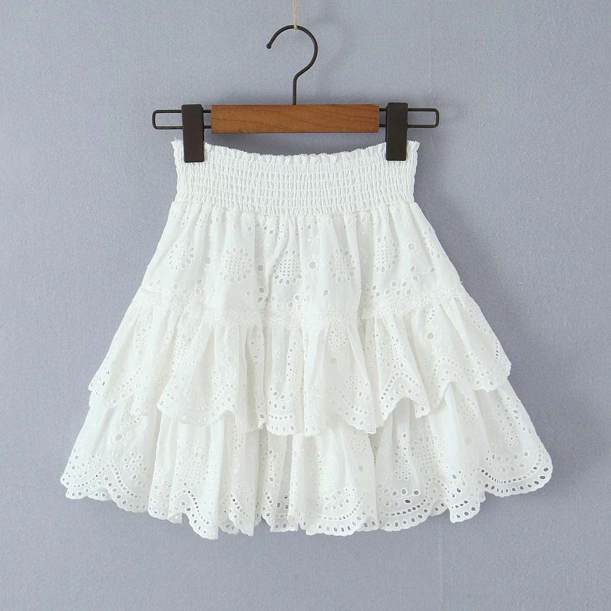 Damen Baumwoll Rüschenshorts R&B - Image 2