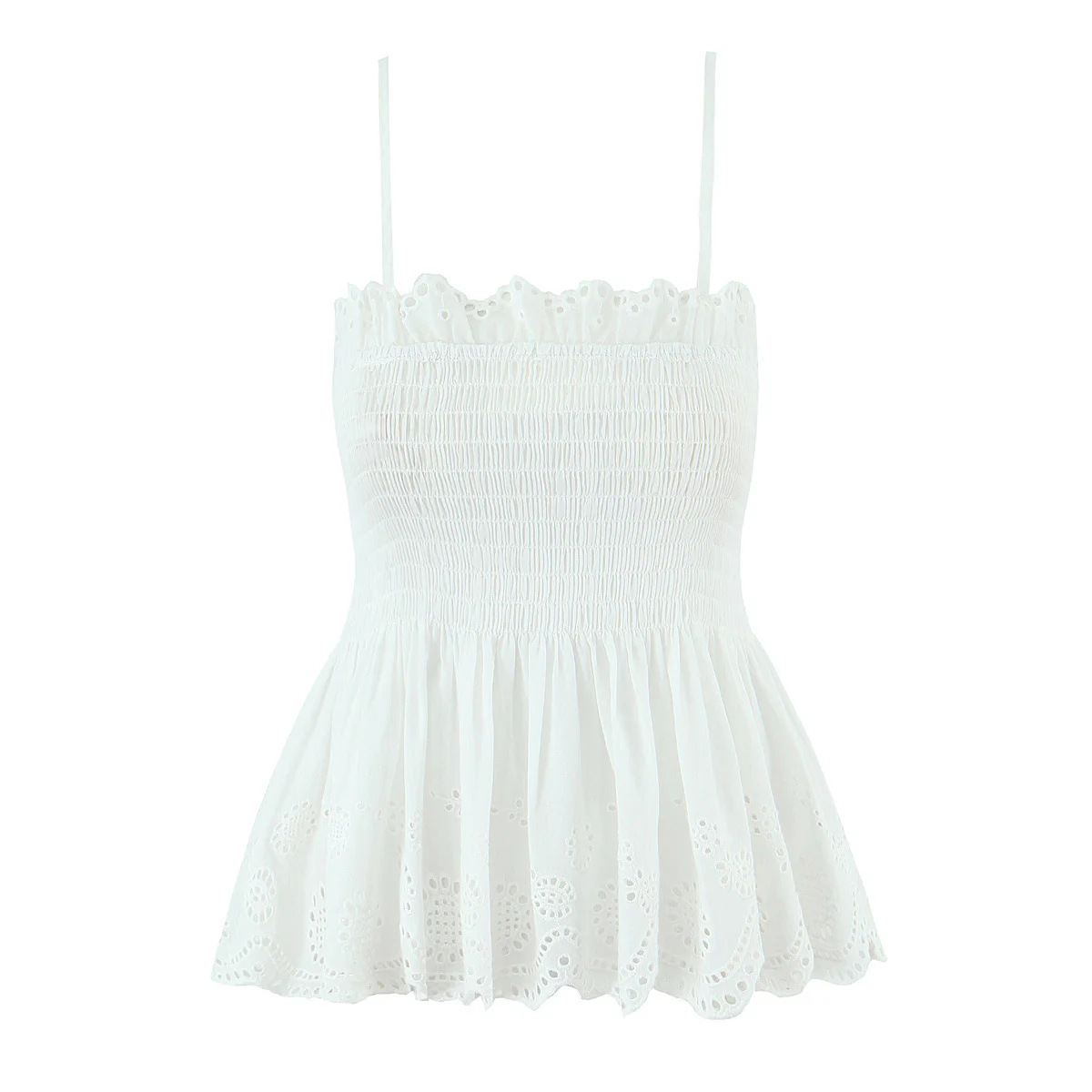 Damen Baumwoll Rüschenshorts R&B - Image 7