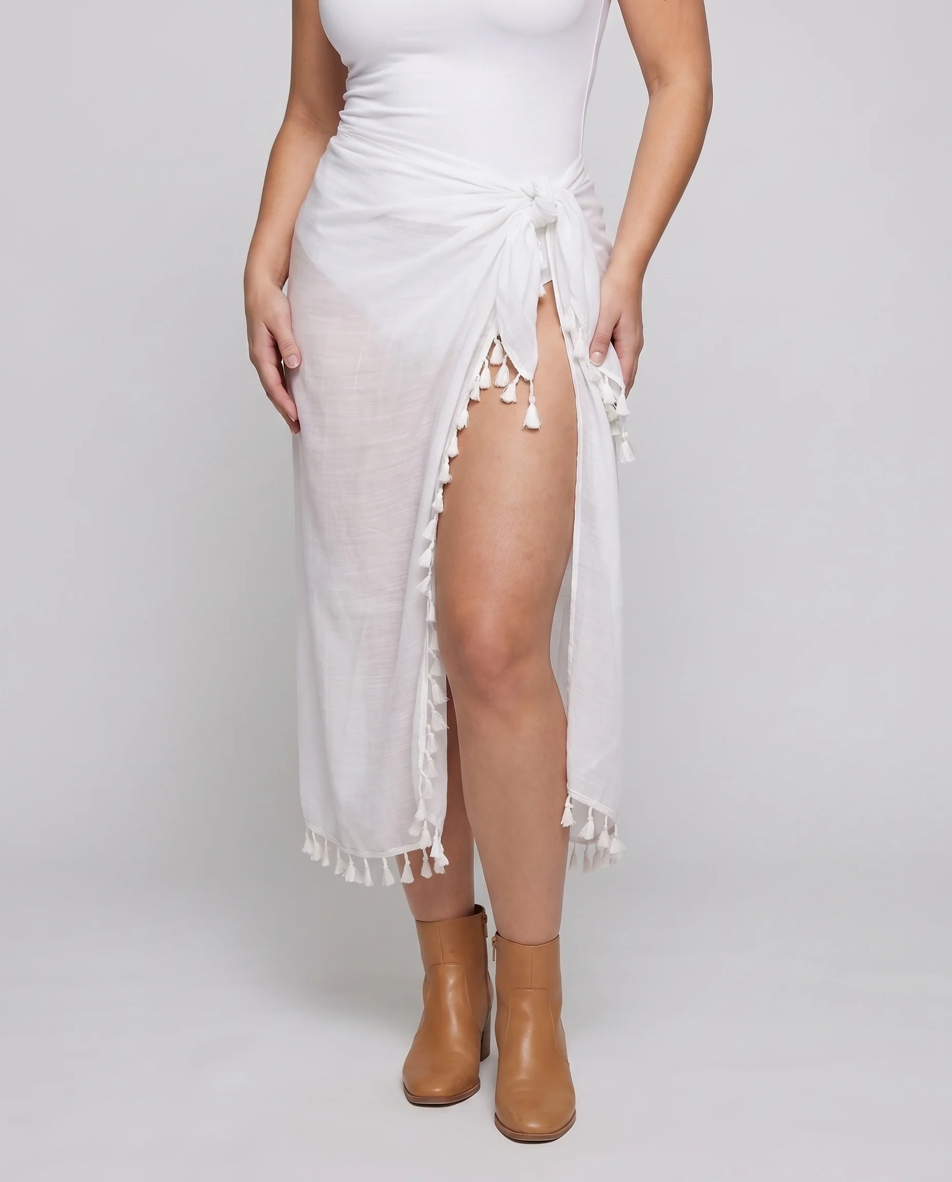 Damen Beachwrap mit verspielten Quasten R&B - Image 2