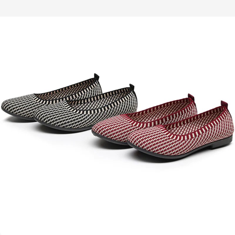 Damen Bequeme Ballerinas mit elastischer Sohle R&B - Image 5