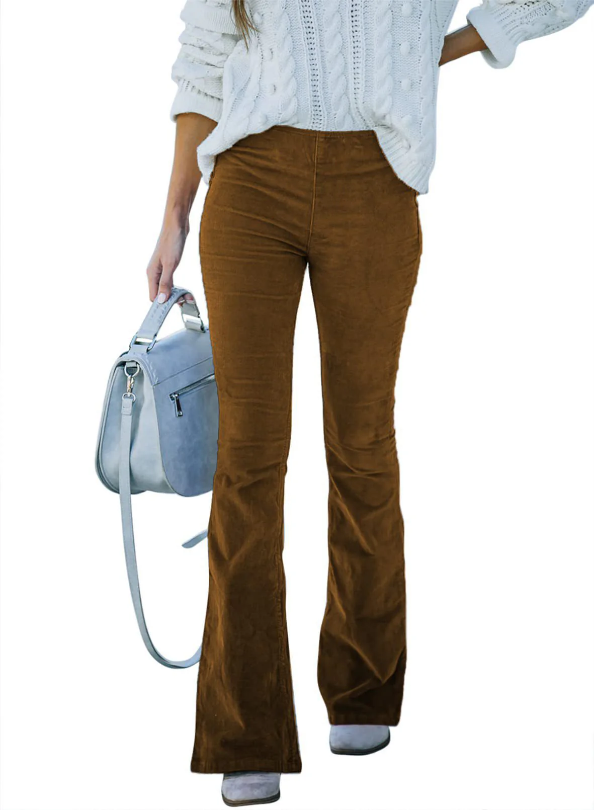 Damen Bequeme Bootcut-Hose aus weichem Material R&B - Image 14