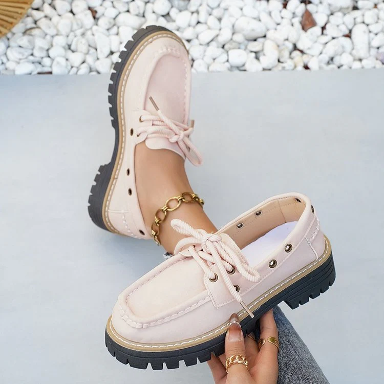 Damen Bequeme Boots mit trendigem Schnürdesign und robustem Profil R&B - Image 9