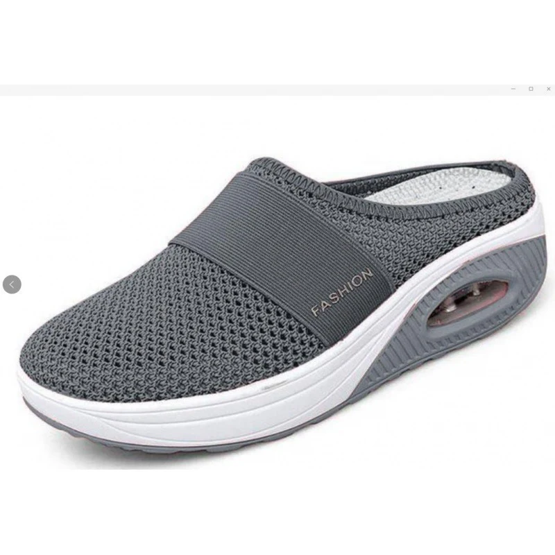 Damen bequeme Clogs mit atmungsaktiver Mesh-Oberfläche und dämpfender Sohle R&B - Image 2