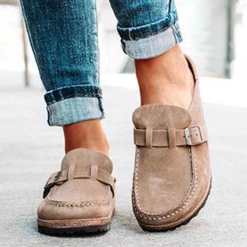Damen Bequeme Clogs mit modischem Riemchen-Detail R&B - Image 3