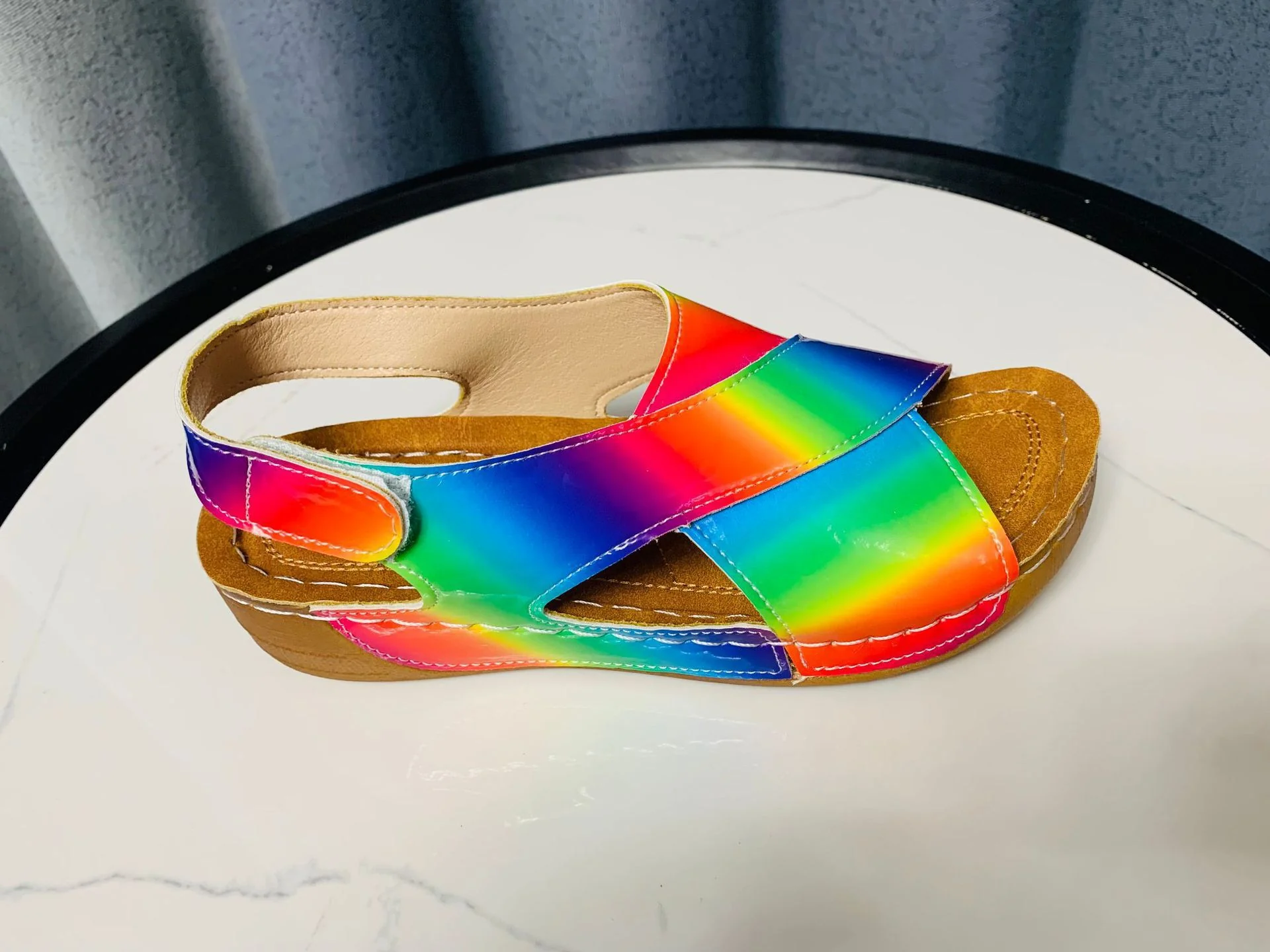 Damen Bequeme Clogs mit verstellbarem Riemendesign und ergonomischem Fußbett R&B - Image 12