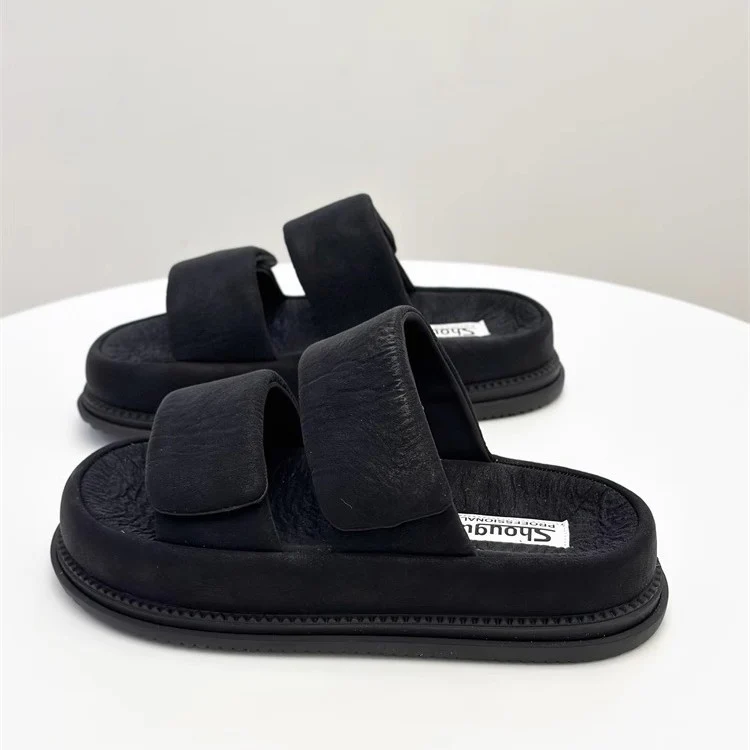 Damen bequeme Komfort-Pantoletten mit regulierbarem Riemendesign und ergonomischer Fußbettgestaltung R&B - Image 3
