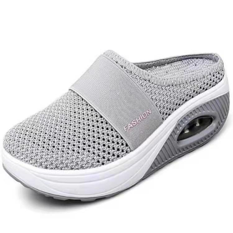 Damen Bequeme Luftpolster-Slipper mit atmungsaktivem Obermaterial R&B - Image 7