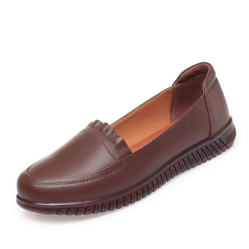 Damen Bequeme Mokassins mit elastischem Fußbett und elegantem Riemendesign R&B - Image 7