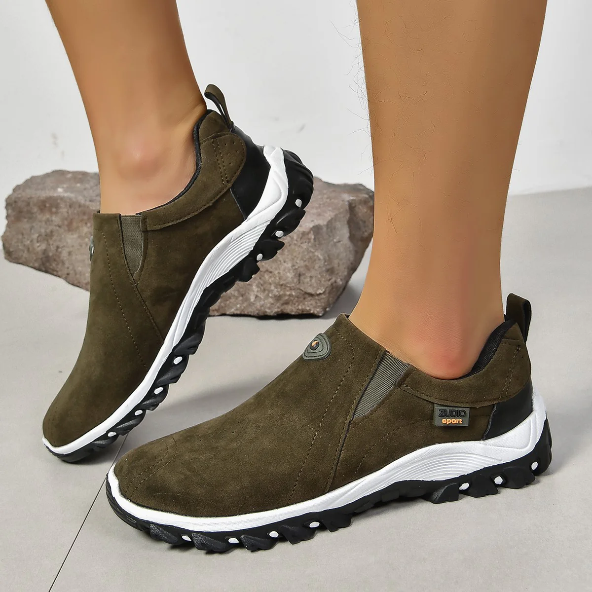 Damen Bequeme Outdoor-Sneaker mit rutschfester Sohle und atmungsaktivem Obermaterial R&B - Image 20