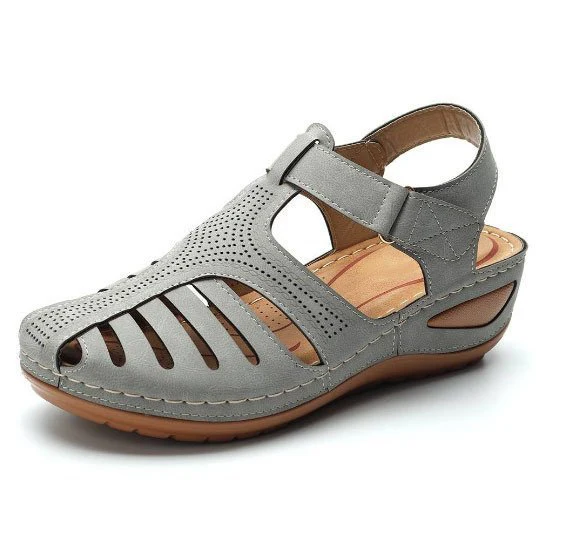 Damen Bequeme Riemensandalen mit anatomischer Fußbettgestaltung R&B - Image 19