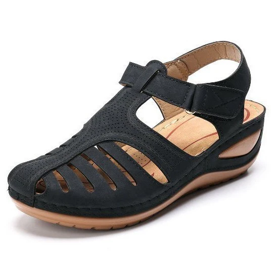 Damen Bequeme Riemensandalen mit anatomischer Fußbettgestaltung R&B - Image 2