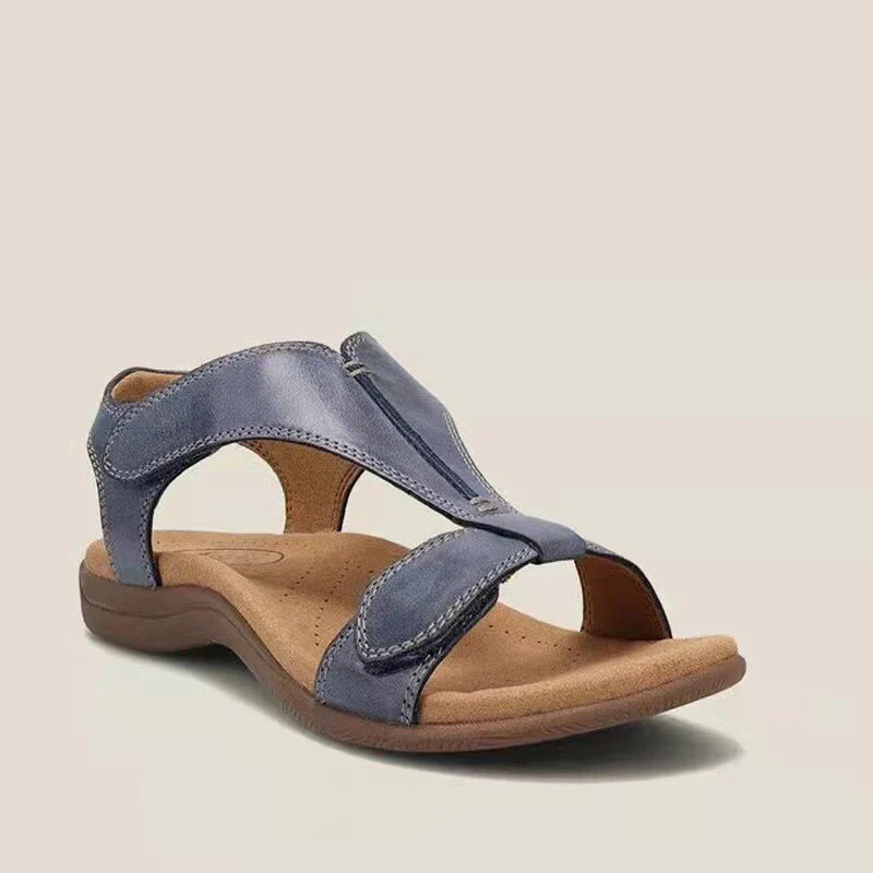 Damen Bequeme Riemchensandalen mit anatomischer Fußbett R&B - Image 10