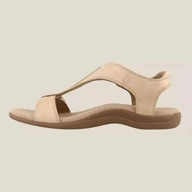 Damen Bequeme Sandalen mit anatomischem Fußbett und verstellbaren Riemen R&B - Image 10