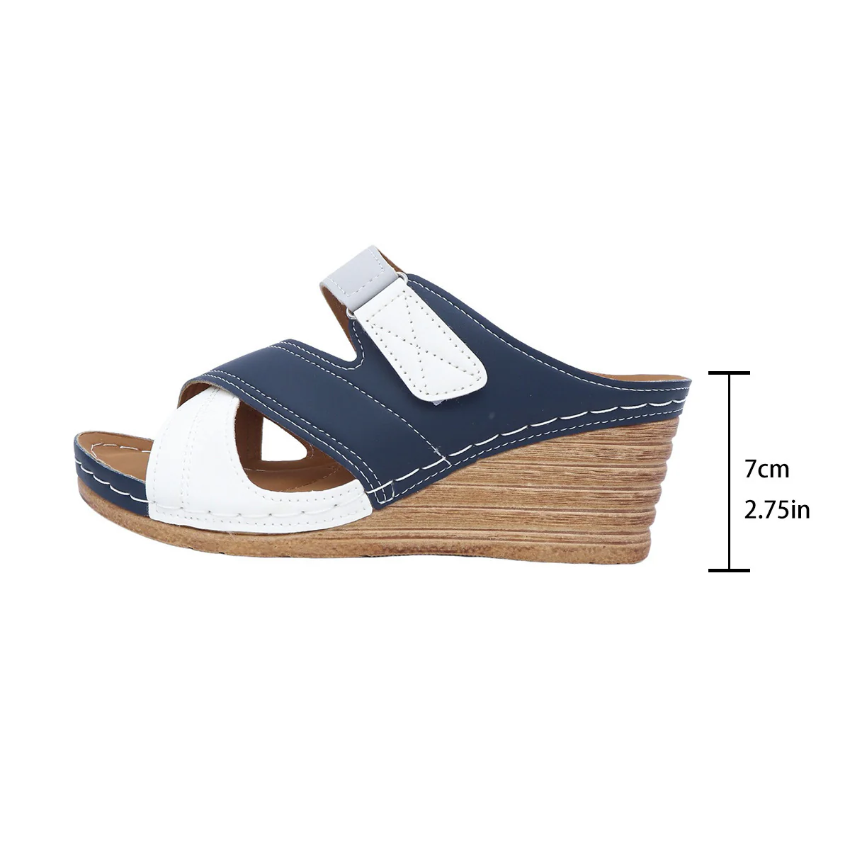 Damen Bequeme Sandalen mit verstellbaren Riemen und ergonomischer Fußbettung R&B - Image 11