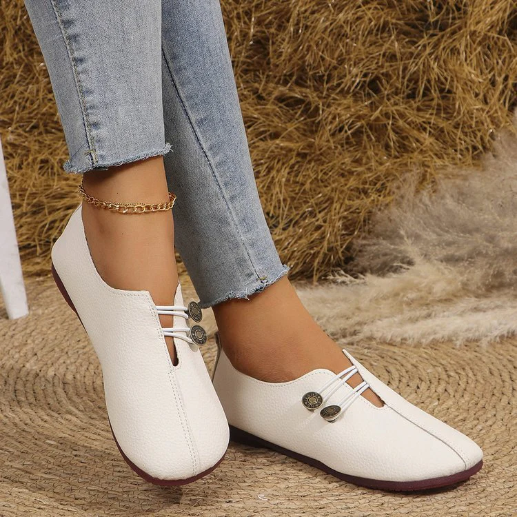 Damen komfortable Slipper mit modischen Knopfdetails R&B - Image 7