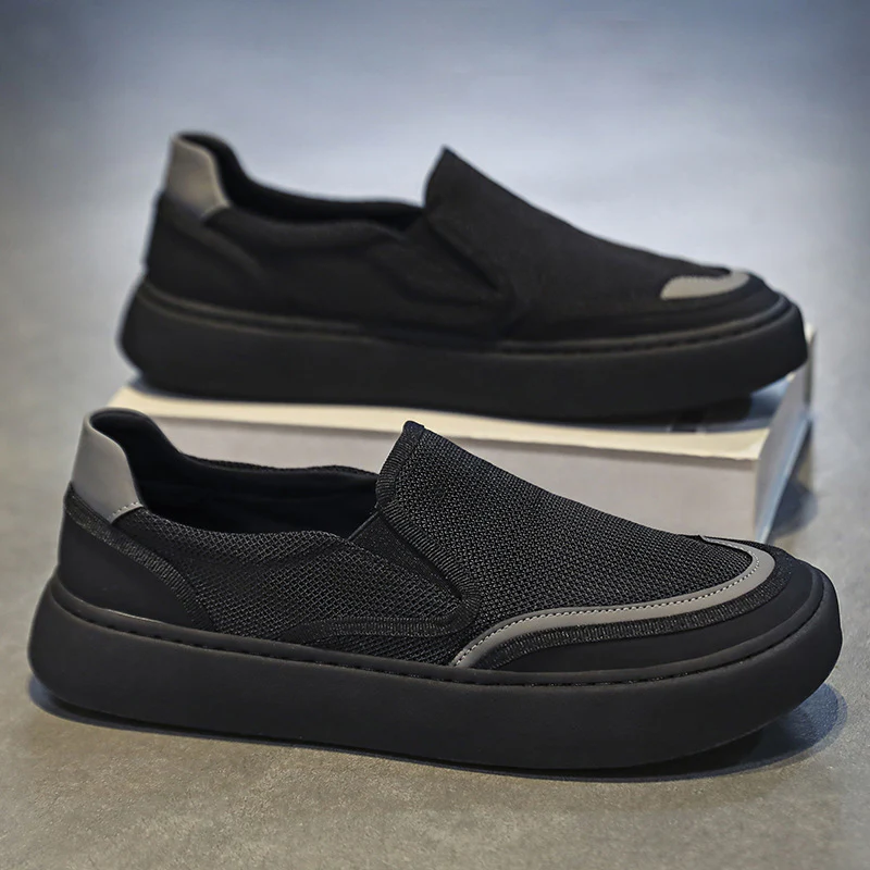 Damen Bequeme Slip-On Sneakers mit atmungsaktivem Mesh-Obermaterial R&B - Image 6